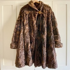 Very rare Fendi 80s Made in Italy I Magnin store exclusive fur coat size medium