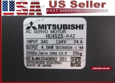 One Mitsubishi HC452S-A42 AC Servo Motor HC452SA42 New Expedited Shipping