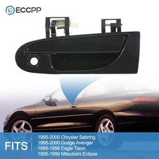 ECCPP Exterior Outside Front Left Door Handle For 1995-99 Chrysler Sebring Coupe