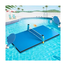 WinnerWhy 2026 Upgrade Heavy Duty Pool Table Tennis Floating Set Foldable Por...