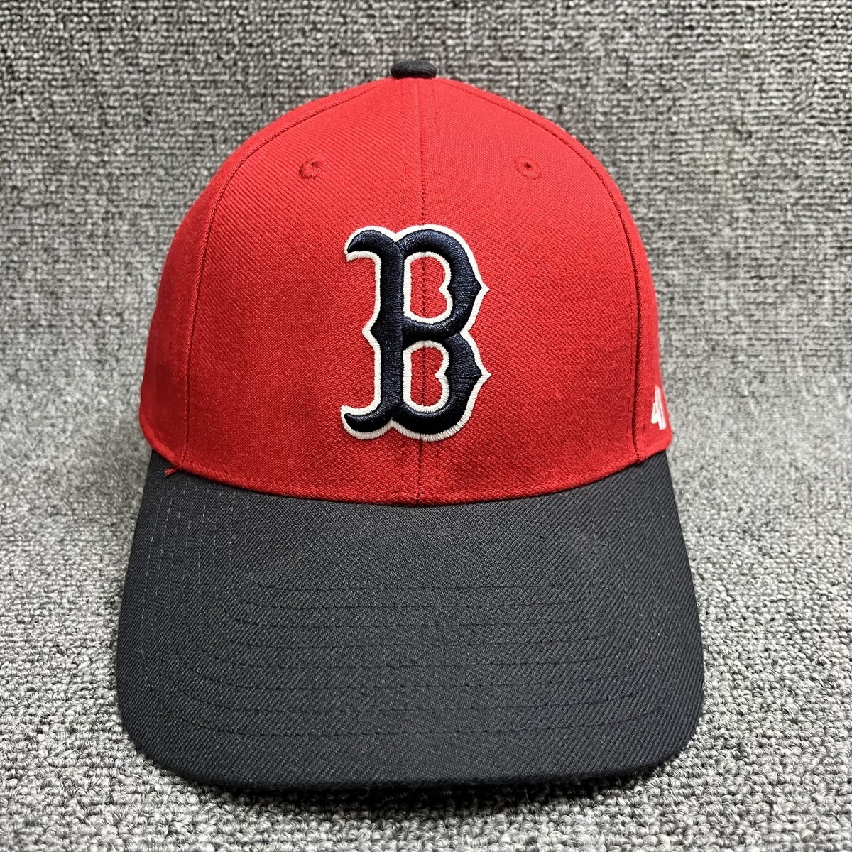 '47 Brand Boston Red Sox Franchise Fitted Hat Red Navy 6 7/8 Fenway Park