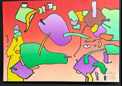 Peter Max (b. 1937)   From the Beginning, 1983