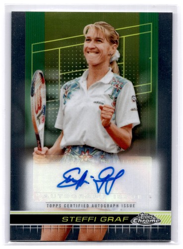 Steffi Graf #AIV-SGF 2024 Topps Chrome Image Variation Autograph card