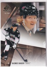 23/24 UD SP GAME USED RASMUS DAHLIN GOLD BASE PARALLEL /118 #149