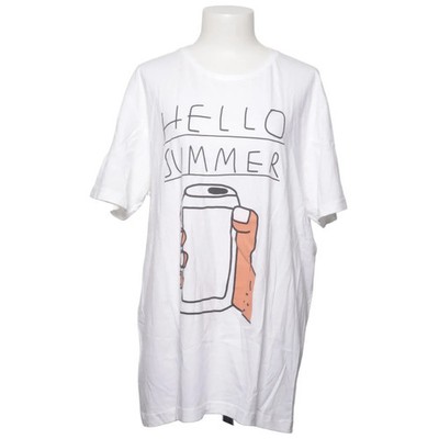 Creative Labs, T-shirt, Größe: XL, Weiß, Baumwolle, Print, Damen #5xz