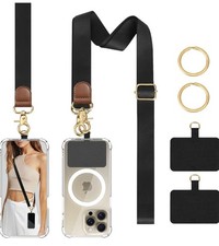 Phone Lanyard Crossbody Wrist Strap, Adjustable Anti-Theft Phone Strap