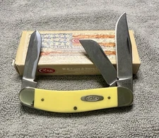 2021 Case XX Tony Bose Yellow 3 Blade Sowbelly (TB3339 CV) Item No. 30118