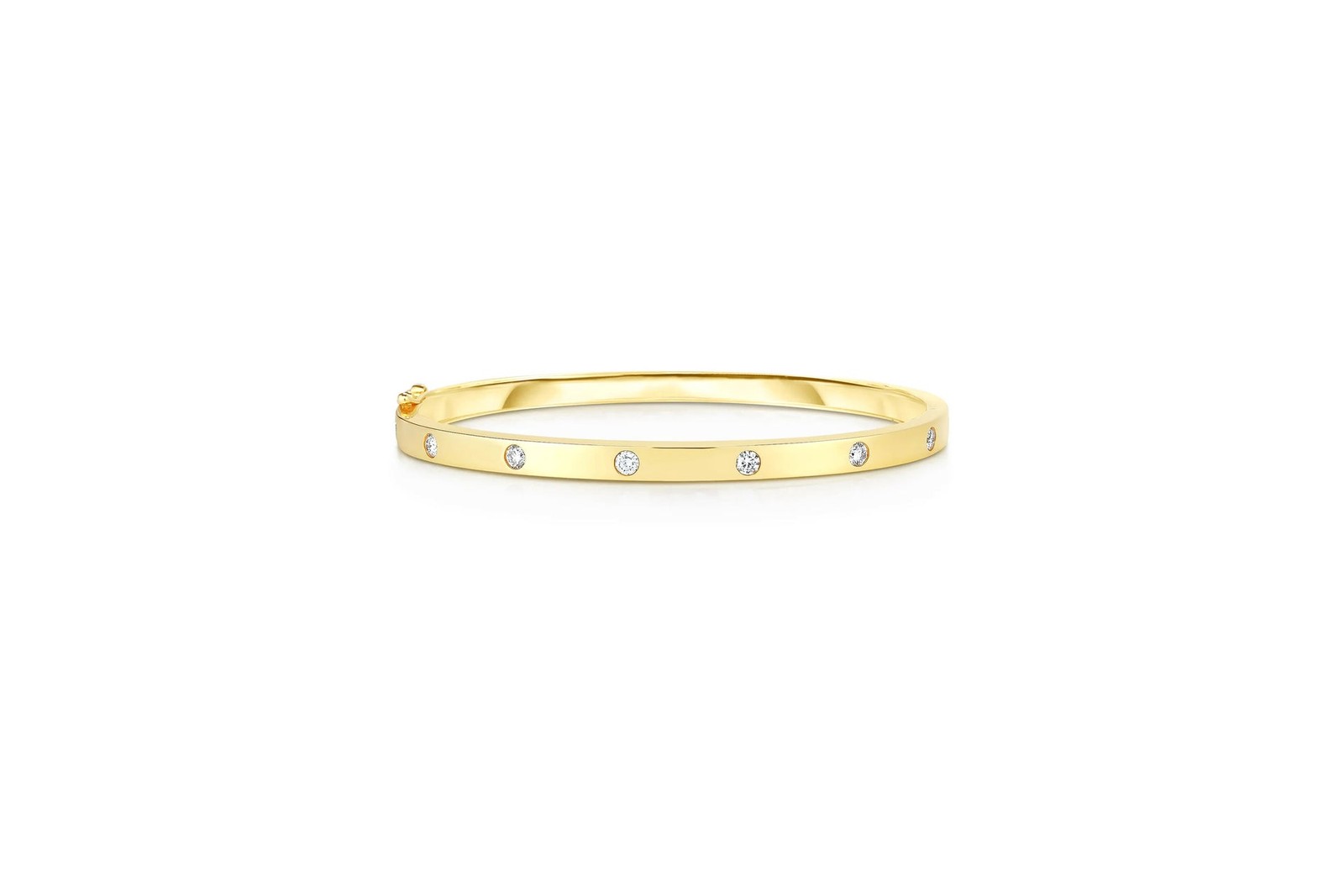 LIU JO LUXURY Womens Rigid Bracelet LJ2457 Stainless Steel Golden