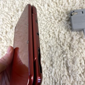 Nintendo &ldquo;New&rdquo; 3DS XL Metallic Red Handheld Console System RED-001 Tested
