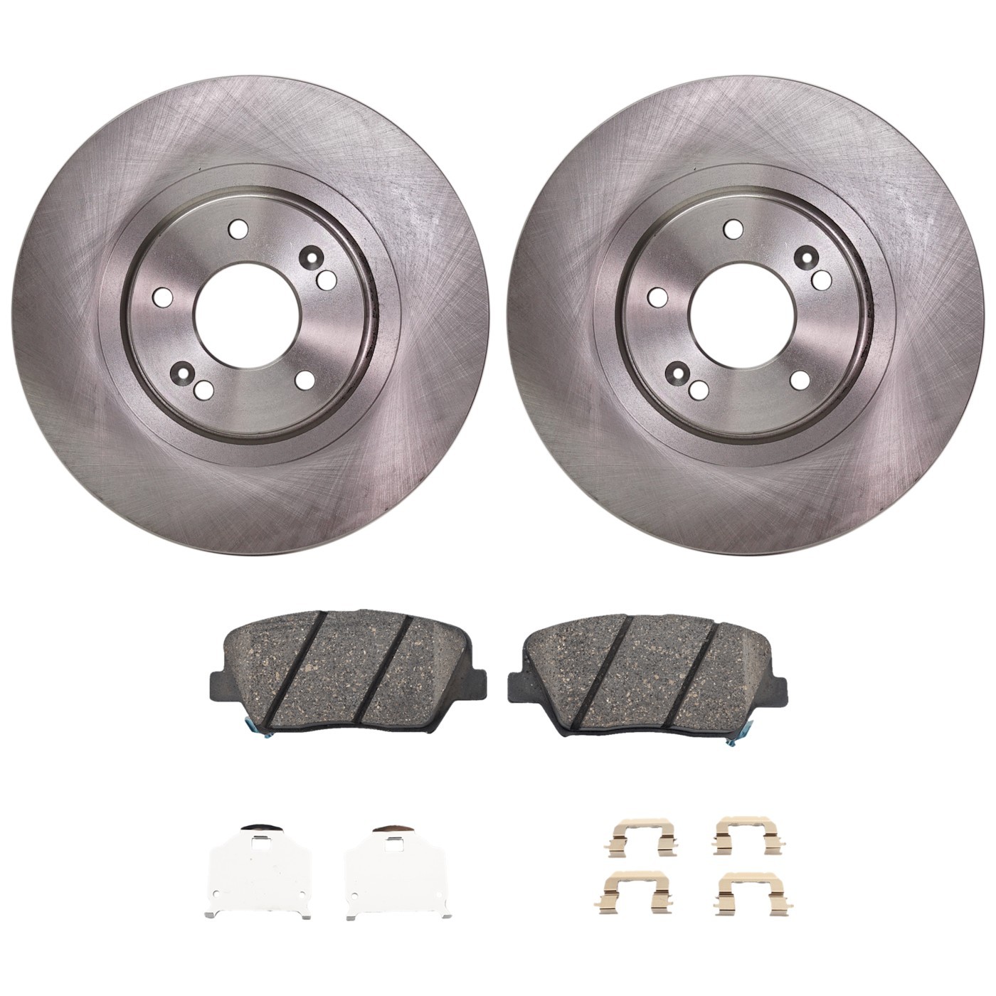 AutoShack Rear E-Coated Brake Rotors And Brake Calipers Black Replacement 2011 2020 Kia Sorento 2010 2016 Hyundai Santa Fe 2013 2016 Santa Fe Xl 2013 201 - Foto 6