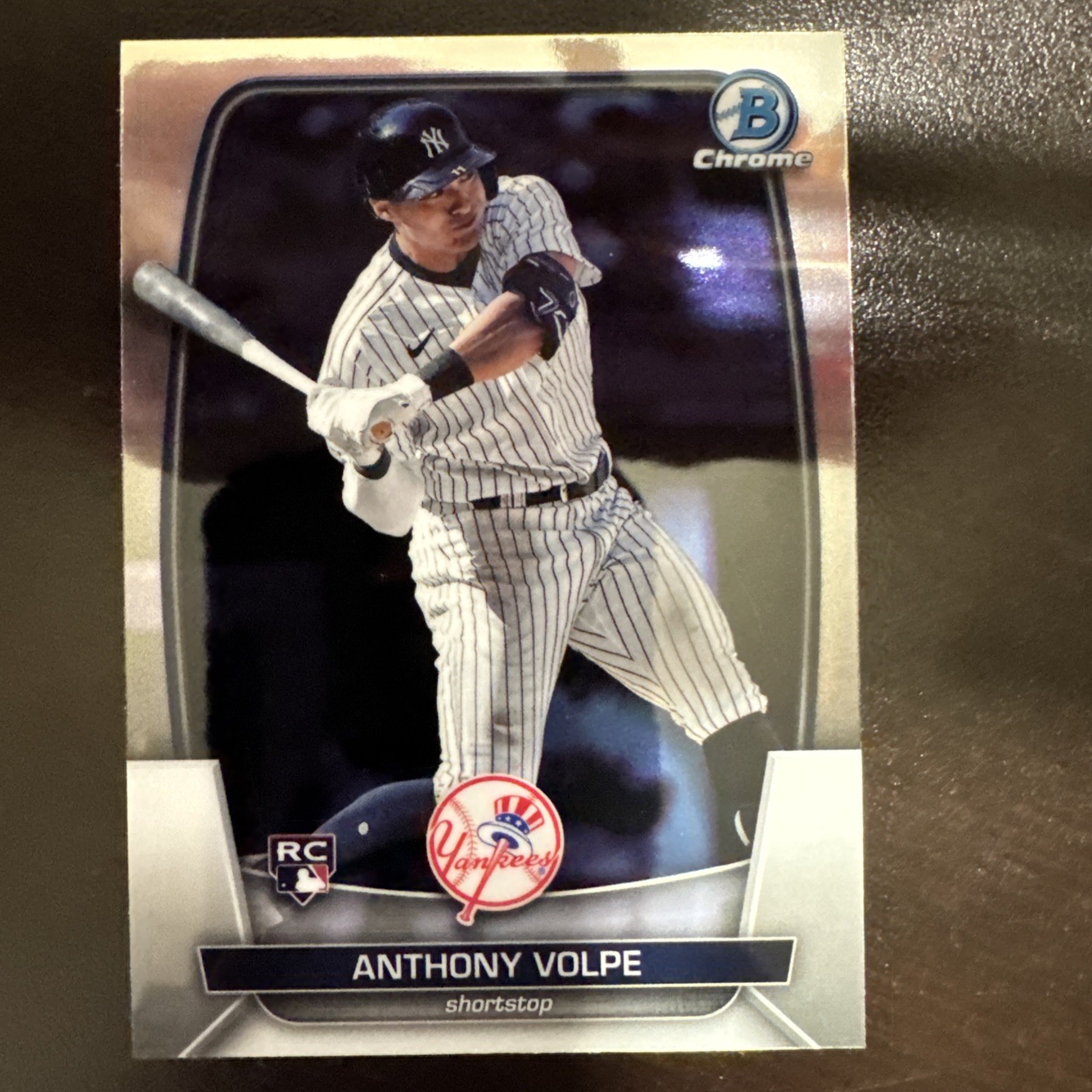 2023 Bowman Chrome #11 Anthony Volpe Rookie Card RC New York Yankees Baseball