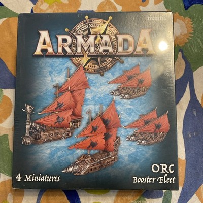 Mantic Armada Orc Booster Fleet MISB Sealed