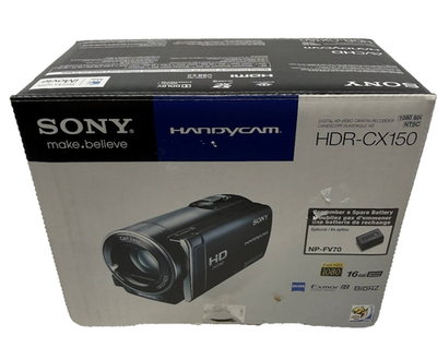 Sony HDR-CX150 Camcorder - for sale online | eBay