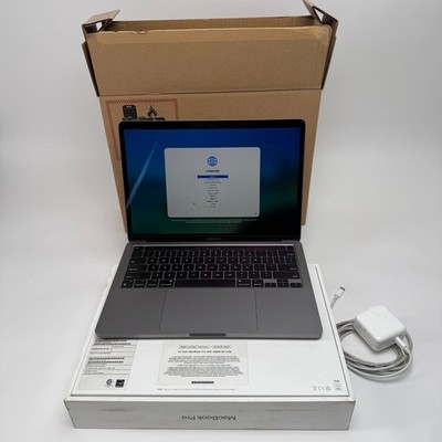 Apple MacBook Pro 13.3 M1 2020 8GB 256GB SSD Space Gray Touch Bar A2338 +Box