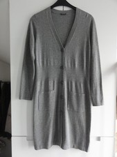 Long Strickjacke Gr.38 Wollstrickjacke mit Maßangabe