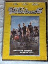 Fast & Furious 6 DVD New Sealed Action Thriller Vin Diesel Paul Walker Dwayne Jo