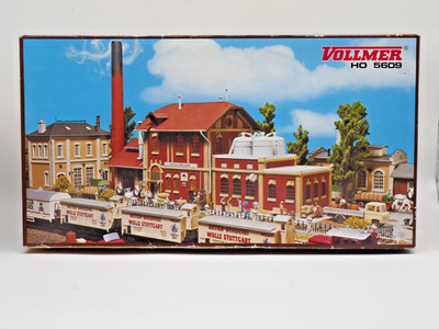 Vollmer H0 5609  Brauerei mit Inneneinrichtung Kesselhaus in OVP
