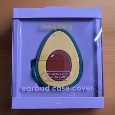 heyday Apple AirPods Pro 1/2 Gen Silicone Case Carabiner Avocado