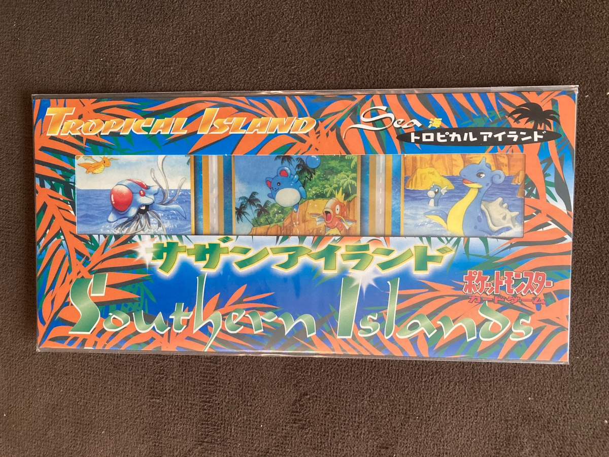 Pokemon Southern Islands Tropical Island Complete Sealed Japanese