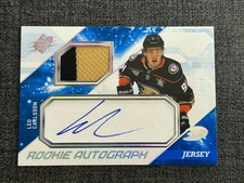 Leo Carlsson 2023-24 Upper Deck SPx Hockey Spectrum Rookie Jersey Auto /25 #LC