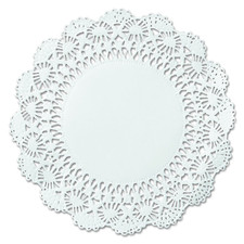 Hoffmaster 500238 10 White Round Cambridge Lace Doily Case Of 1000