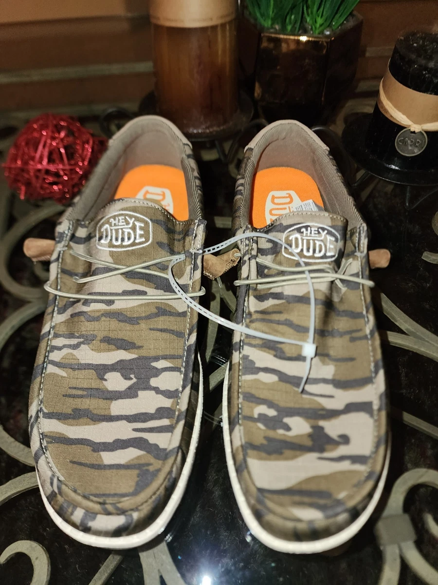Johnnie-O Mens Camo Canvas Slip On Sneakers Grey Olive Camouflage Loafers Johnnie O Loafers | eBay main image 2