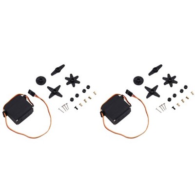2X  Metall-Standardservo Hochdrehmoment-Metallgetriebe- Digitalservo FUTABA4377