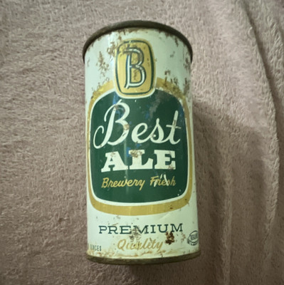 Best Ale Premium Quality flat top beer can