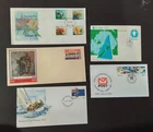 Five New Zealand & Australia Covers Anzac flowers America's cup police X130  B
