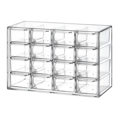 Mini Klar Schublade Organizer Schreibtisch Aufbewahrung Schublade Box für Waschtisch
