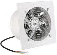 8 inch Exhaust Fan, Wall Mounted Garage Ventilation Fan, Basement Extractor F...