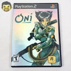 Oni PS2 CIB Complete Sony PlayStation 2 2000 1st Print Black Label with Manual