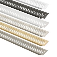 Aluminium Plinth Air Vent Grille Cabinet Vent 480x80mm Kitchen Unit Oven Fridge
