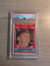 1959 Topps Warren Spahn All Star #571 PSA 3  VG Atlanta Braves