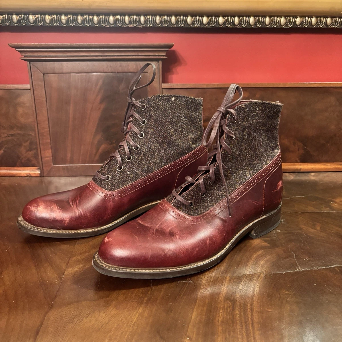 1883 by Wolverine Men\'s Maisie Peach Stone Leather Lace-Up Oxford Shoes Sz 8.5M Wolverine Shoes for Women for sale | eBay UK main image 3