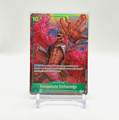 Donquixote Doflamingo OP04-031 - One Piece Best PRB Alt Art - NM
