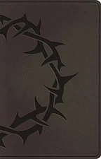 ESV Premium Gift Bible (TruTone, Charcoal, Crown Design)