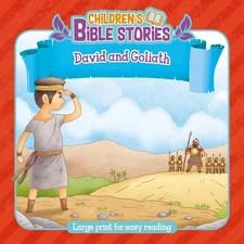 Children's Bible Stories: David and Goliath Paperback Book