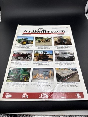 Auction Time Past Issue Deere Case 2014