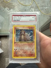Neo Revelation Entei Holo Rare 1st Edition Pokemon 2001 PSA 9