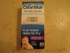 Clearblue Advanced Digital Ovulation More Accurate 20 Tests S35