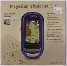 Magellan eXplorist 510 Waterproof Hiking GPS LOOK FAST FREE SHIPPING.