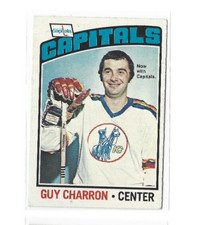 1976-77 O-Pee-Chee #186 Guy Charron VG