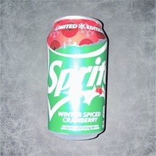 LIMITED EDITION SPRITE CRANBERRY PRE 2019(COVID) 12 FL OZ