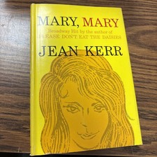 Mary, Mary by Jean Kerr Fireside Theatre Edition Dust Jacket 1963 Doubleday