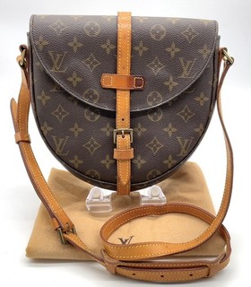 Auth Louis Vuitton Monogram Chantilly MM M51233 Shoulder Bag W/DustBag NS010770