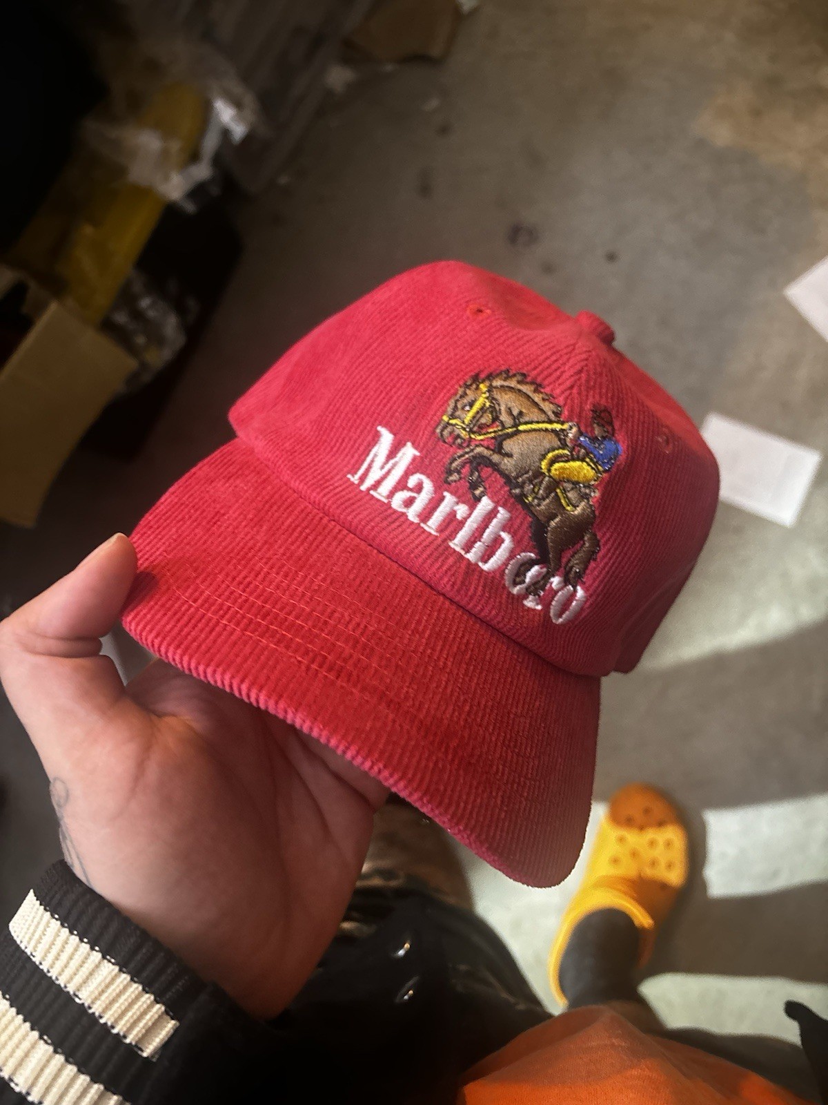 Malboro Cowboy Corduroy Hat