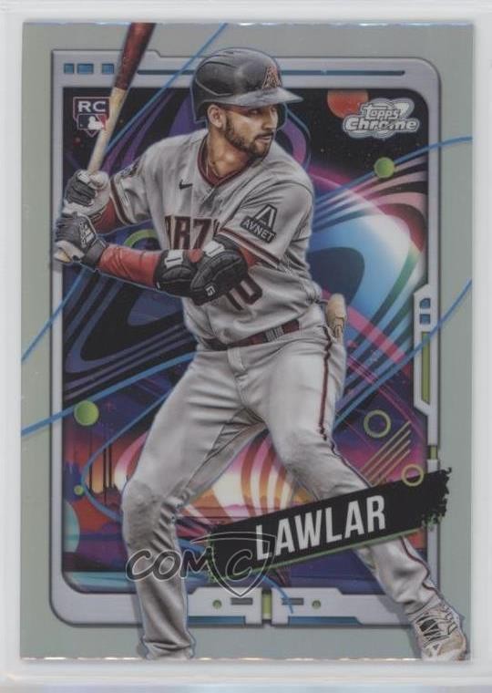 2024 Topps Cosmic Chrome Refractor Jordan Lawlar #5 1bh1