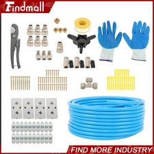 Findmall Compressed Air Line Kit 1/2” x100FT, Shop Air Line Kit