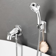 Bathtub Faucet with Handheld Sprayer, Shower Attachment for Tub Faucet, All Meta